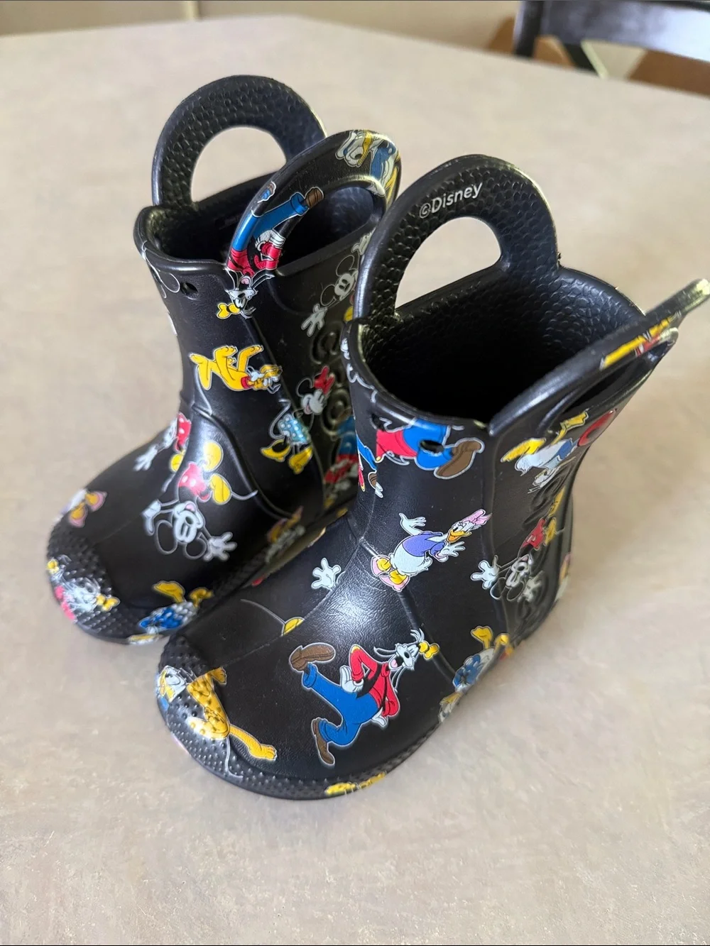 Disney Mickey Mouse Croc Rainboots